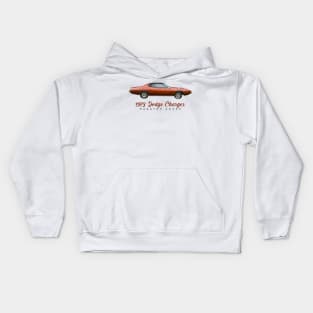 1973 Dodge Charger Hardtop Coupe Kids Hoodie